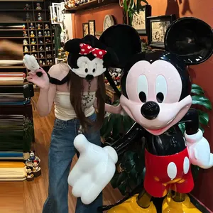 Escultura Grande de Fibra de Vidrio de <span class=keywords><strong>Mickey</strong></span> Mouse para Decoración de Inauguración de Tiendas y Adornos para Sala de Estar - Product Image 2