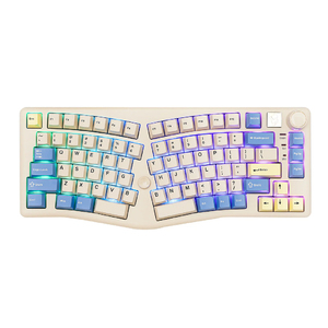 Teclado Inalámbrico para Juegos LEOBOG A75 Alien, Programable, Tri-Modo, con Iluminación RGB Intercambiable en Caliente - Product Image 1
