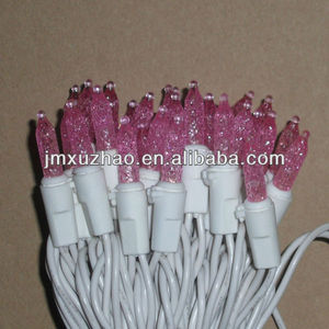 Top Sales <strong>Pink</strong> LED Icicle Led <strong>Light</strong> <strong>String</strong> White Wire 70 <strong>Lights</strong> New Style Products Made in China Professional Manufacturing - Product Image 5