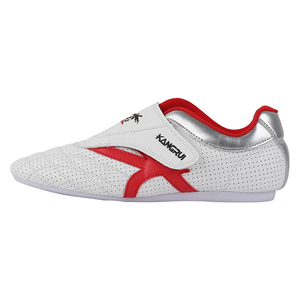 Wklf — chaussures en cuir PU de haute qualité, antidérapantes, confortables et durables, avec semelle en caoutchouc, vente en gros, art martiaux - Product Image 2