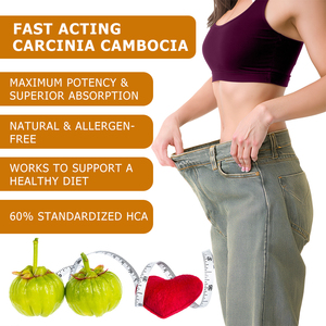 Capsules de Garcinia Cambogia haute puissance à action rapide pour la gestion du poids et la suppression de l'appétit, 90 unités, complément alimentaire à base de plantes - Product Image 6