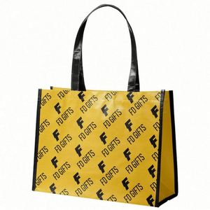 Bolsas de Compras Reutilizables Ecológicas de Tela No Tejida al por Mayor, Bolsas Portátiles para Regalos Promocionales y Empresariales - Product Image 4