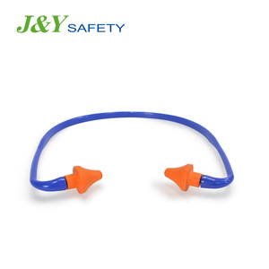 سدادات أذن رغوية مخروطية الشكل 27 ديسيبل تلبي معايير CE مع شريط - Product Image 4