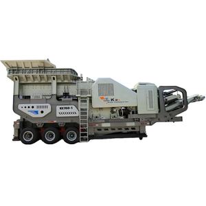 Stein-Kalkstein-Brecher-Maschine Tragbare Steinbrecher-Anlage Steinbrecher Mobile Backenbrecher Preis Mobile Brechanlage - Product Image 1