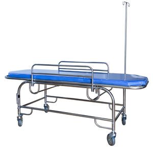 Camilla de ambulancia de acero inoxidable con ruedas Camilla <span class=keywords><strong>Hospital</strong></span> - Product Image 2