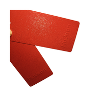 Revêtement en poudre polyester thermodurcissable texturé rouge, directement de l'usine, pour surfaces métalliques de bateaux et de meubles, excellente résistance aux intempéries