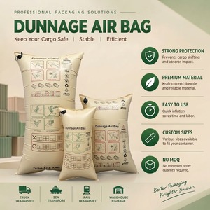 <span class=keywords><strong>Wepack</strong></span> Aufblasbare Wiederverwendbare Luftkissen Kraftpapier-Polsterung Frontschutz-Luftkissen für Ladungssicherung - Product Image 1