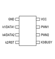 Chip de Voz OTP Serie NV080B, Fabricante OEM, Chip de Reproducción de Sonido para Concentrador de Oxígeno, Chip de Sonido Programable para Robots
