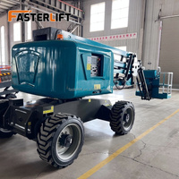 Plateforme de travail aérienne articulée télescopique autopropulsée diesel-hydraulique à rotation continue CE ISO 360, hauteur maximale 48,6 m
