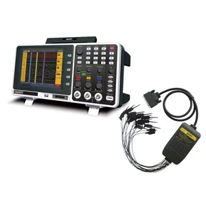 OWON MSO7102TD analisador lógico com osciloscópio digital 2 canais 100MHz 1GS/s taxa de amostra