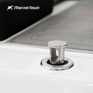Fácil instalación de un solo orificio Rotación de 360 grados Acero inoxidable 316 Ski Tow Cleat Fender Cleat - Product Image 2