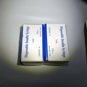 <span class=keywords><strong>Seringue</strong></span> vétérinaire à insuline à <span class=keywords><strong>aiguille</strong></span> ultra-<span class=keywords><strong>fine</strong></span> orange graduée avec précision, stérile, emballée individuellement, 0,5 ml 1 ml - Product Image 3