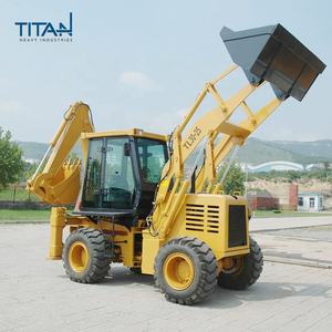 CE ISO TL30-25 OEM Frontlader 4WD Mini Towable Bagger lader 4080mm Max <span class=keywords><strong>Digging</strong></span> Depth Radlader für Russland inklusive Motor-SPS - Product Image 2