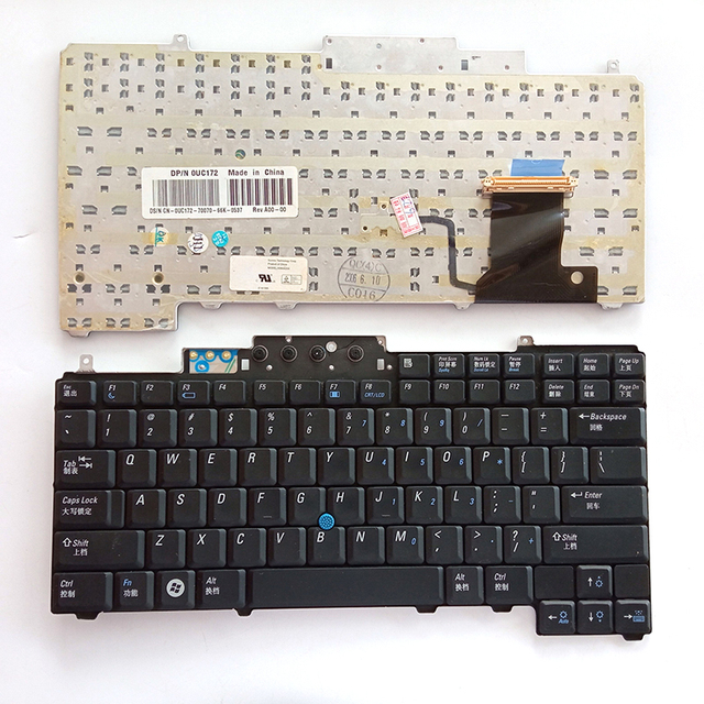 New US English for DELL Latitude D630 D620 D830 D820 PP10S PP18L M65 Laptop Keyboard