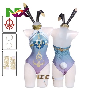 Disfraz de Conejita <span class=keywords><strong>Nilou</strong></span> para Adultos Unisex, Traje de Baño con Top Estilo Navideño, Venta al por Mayor para Mujeres, Niños, <span class=keywords><strong>Cosplay</strong></span> de <span class=keywords><strong>Genshin</strong></span> <span class=keywords><strong>Impact</strong></span> - Product Image 2