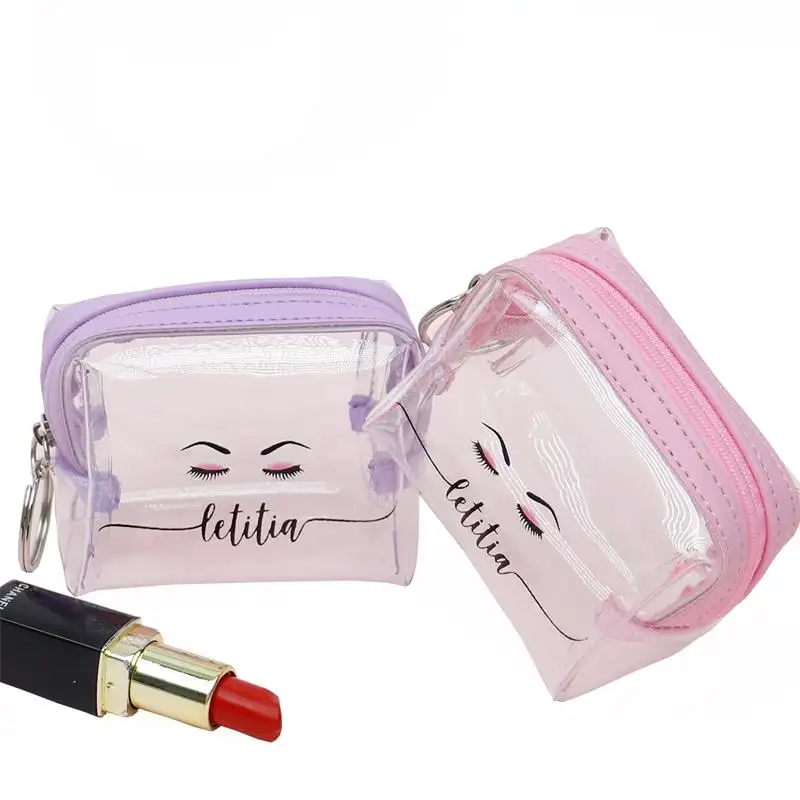 OEM Hot Products Clear PVC Makeup Bag Lipstick Pouch Wholesale