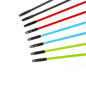 Flèches de pratique pour <span class=keywords><strong>arc</strong></span> à poulies et <span class=keywords><strong>arc</strong></span> recurve pour enfants, 78 cm, en fibre de verre, légères, avec ventouses - Product Image 4