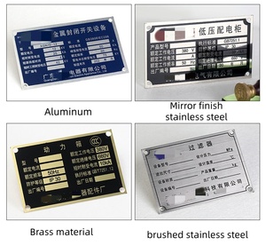 Cartes vierges en aluminium, titane et acier inoxydable, gravure au laser, plaques métalliques personnalisées, cartes d'identité professionnelles sur mesure - Product Image 3