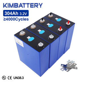 适用于3.2V 304Ah LF304级磷酸铁锂（LiFePO4）可充电方形电池，适用于太阳能存储、房车、高尔夫球车、电动汽车、UPS，4000次循环 - Product Image 1