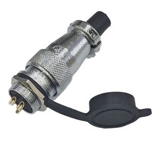 Conector Industrial de Montaje en Panel con Contactos de Cobre Chapados en Oro, Enchufe y Tomacorriente de Aviación WS20 2P3P4P5P - Product Image 1