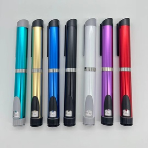 Durable Reusable Metal Injection <b>Pen</b> with Cap Rubber Stopper and Custom Logo for 3ml Cartridge Packaging - Product Image 1