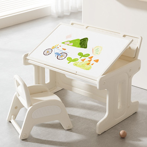 Trẻ em của Học Tập + xây dựng khối bảng đa chức năng giá rẻ trẻ em bé Nhựa bài tập về nhà bàn hiện đại bảng - Product Image 3