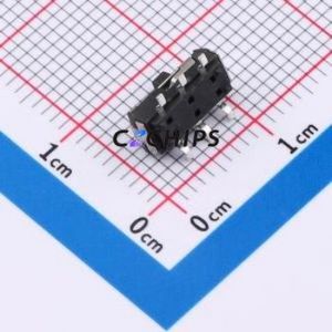 MST22D18G20-B Slide Switch SMD-6P,9x3.5mm Switch Double Pole Double Throw Rectangle Pin Header SMD Tab 9.1mm - Product Image 2
