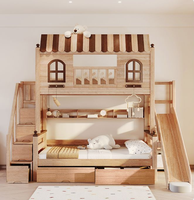 Meubles de chambre à coucher pour garçons, design moderne, gain de place, lit pour enfants, ensemble de meubles de chambre pour enfants