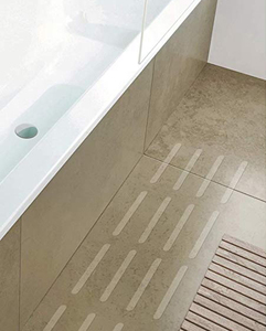 Autocollants muraux pour douche antidérapantes, bandes pour la sécurité, piscines de salle de bains, PEVA pomme de douche antidérapantes et grattoir à autocollants adhésifs - Product Image 5