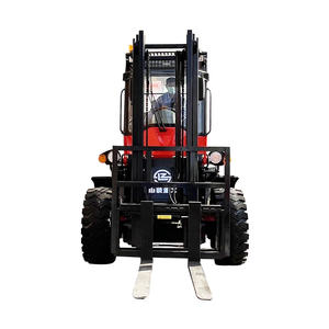 Dört tekerlekli off-Road 3Ton düşük fiyat tüm arazi <span class=keywords><strong>Fork</strong></span> Lift kamyon için yüksek performanslı Forklift satış - Product Image 5