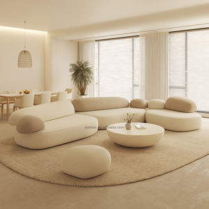 أريكة بهو فندق بتصميم جديد MAGI CASA غرفة معيشة مقطعية بشكل فريد غرفة انتظار أريكة - Product Image 3