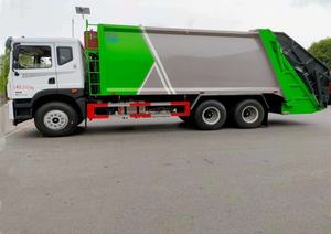 동 펑 쓰레기 캔 청소 트럭 25cbm 쓰레기 트럭 쓰레기통 뒷빈 리프터이있는 트럭 - Product Image 6