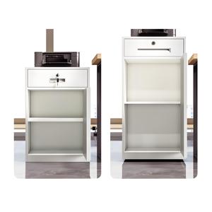 Archivador de almacenamiento de oficina de acero de estilo moderno personalizable, un cajón y una puerta con bloqueo de contraseña para dormitorio - Product Image 4