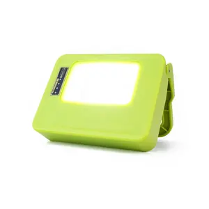 Luz LED portátil colorida Carga solar con 4 modos Ultra ligera para niños Lámpara de trabajo potente al aire libre