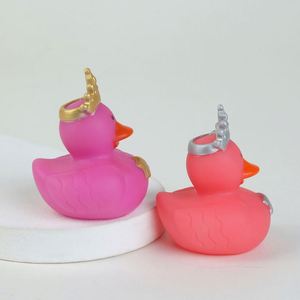 Plastic Children's Toy Squeeze-Sounding Dabbling <b>Bath</b> <b>Doll</b> Environmentally Friendly Chewable Queen Duck Floating - Product Image 2