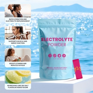 एकोर्न शाकाहारी खेल पूरक इलेक्ट्रोलाइट हाइड्रेशन पाउडर पैकेट पेय मिश्रण ऊर्जा इलेक्ट्रोलाइट्स पाउडर - Product Image 4