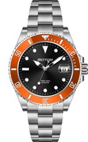 Montre mécanique de luxe 41 mm, automatique, lumineuse, étanche 300 m pour homme, montres mécaniques, Reloj Uhren