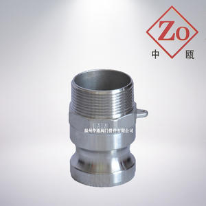 Raccord rapide pour tuyau d'eau en acier inoxydable 304 résistant à la corrosion, filetage mâle DN32 80 de 1 pouce, type F - Product Image 5