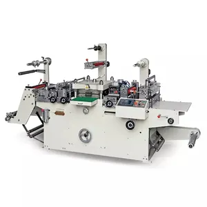 Y-MQ-320 Label Die Cutting Machine, Automatic Paper, Flat Bed Cutting