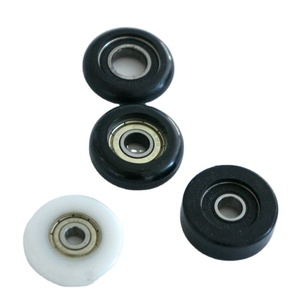 Cam balkon teker rulman roues en plastique pour fenêtre coulissante roulements en acier au carbone usine 608zz roues de balcon en plastique - Product Image 5