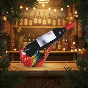 Originalité résine artisanat Animal oiseau porte-<span class=keywords><strong>bouteille</strong></span> de <span class=keywords><strong>vin</strong></span> Statue décoration de la maison décor de fête aigle perroquet Figurine <span class=keywords><strong>repose</strong></span>-<span class=keywords><strong>vin</strong></span> - Product Image 4