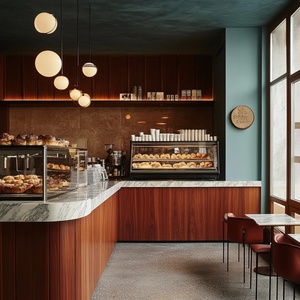 Table de <span class=keywords><strong>bar</strong></span> à thé multifonctionnelle en bois massif avec évier en marbre Armoires de cuisine personnalisées pour la maison, le bureau et les loisirs - Product Image 6