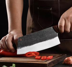 Cuchillo Profesional de Acero Inoxidable <span class=keywords><strong>para</strong></span> Tacos, Cuchillo de Cocina <span class=keywords><strong>para</strong></span> Chef, <span class=keywords><strong>Cuchillos</strong></span> <span class=keywords><strong>para</strong></span> Mujeres con Mango de Madera - Product Image 4