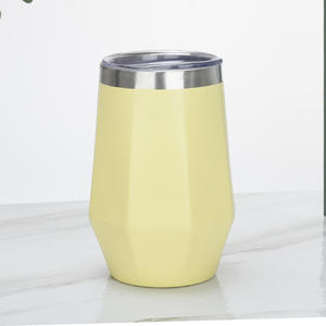 Nuevo Vaso Térmico <span class=keywords><strong>de</strong></span> Acero Inoxidable 304 <span class=keywords><strong>de</strong></span> 360 ml con Tapa, Diseño <span class=keywords><strong>de</strong></span> Huevo <span class=keywords><strong>de</strong></span> Diamante, Venta Directa <span class=keywords><strong>de</strong></span> Fábrica - Product Image 3
