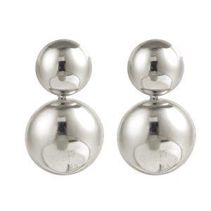 Pendientes Redondos Grandes de Metal con Acabado Dorado Estilo Europeo - Accesorios Únicos <span class=keywords><strong>y</strong></span> Modernos N2503 - Product Image 3