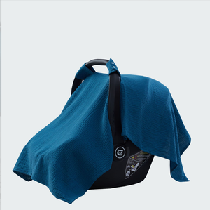 100% <span class=keywords><strong>coton</strong></span> crêpe bébé panier couverture tricoté mousseline <span class=keywords><strong>gaze</strong></span> poussette parasol couverture literie nouveau-né canapé usage domestique voyage-amical - Product Image 4