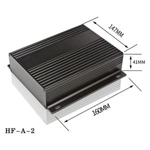 190*71mm Wall Mount Aluminum Battery <b>Metal</b> <b>Box</b> Custom Split Extruded Aluminum Enclosure Electronics Housing IP54 Protection - Product Image 3