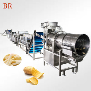 Máquina automática de procesamiento de patatas fritas, yuca, plátano, patatas fritas, procesamiento de fritura profunda, máquina de fabricación de patatas fritas Lin - Product Image 4