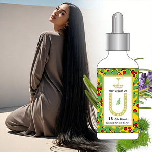 Olio di Rosmarino per la Crescita dei Capelli, Etichetta Privata, OEM Personalizzato, Organico, Rapido, Anti-Caduta, Miglior Siero per la Crescita dei Capelli Maschili - Product Image 1