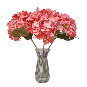 Flor de Hortensia Artificial de Tallo Único, Flor de Seda de 10cm-30cm, Decoración para Bodas y Hogar - Product Image 5
